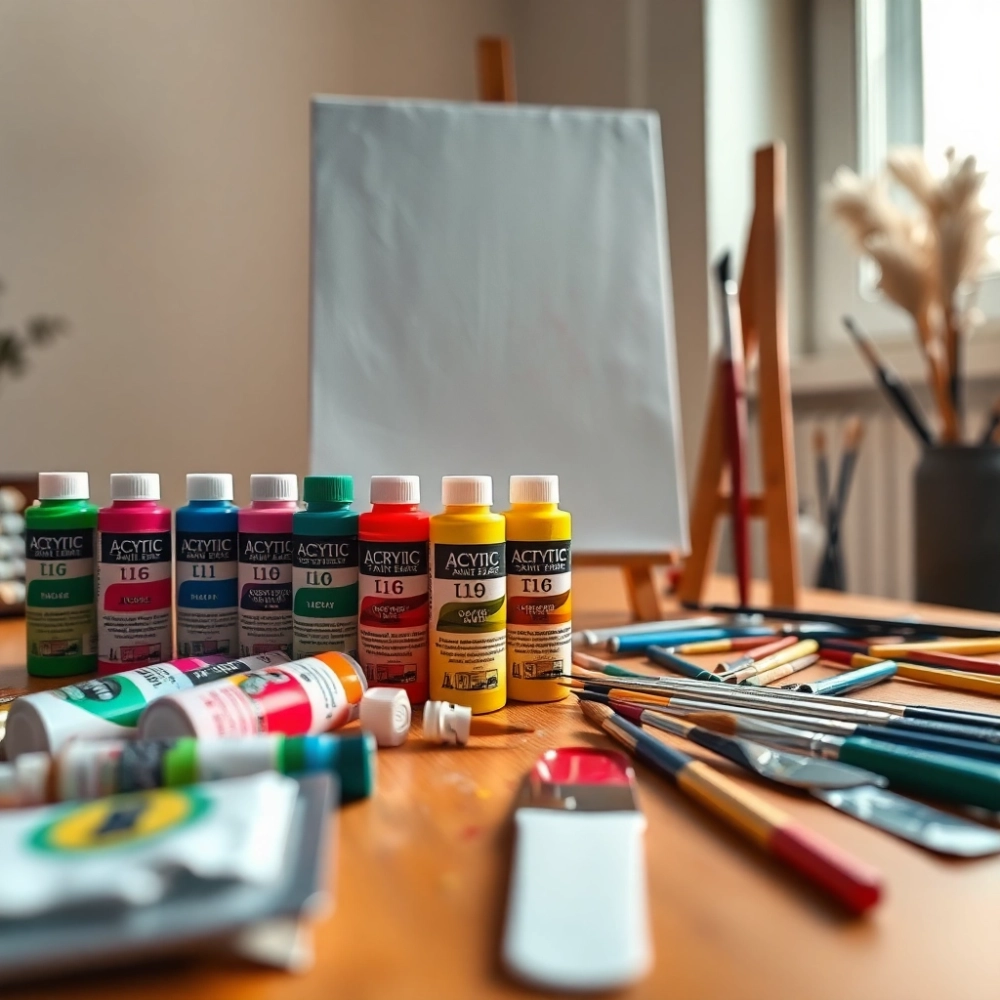 Jakie farby do malowania na płótnie