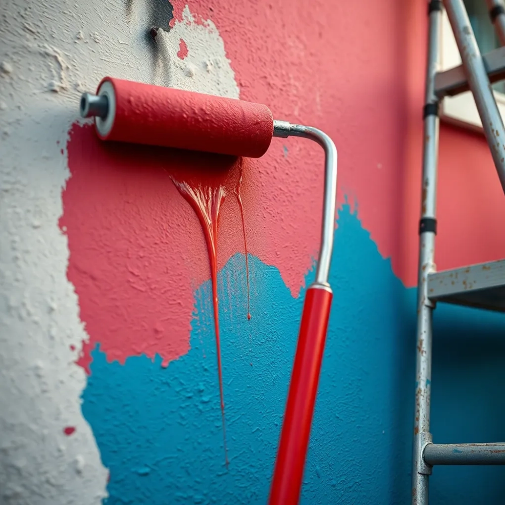 Malowanie elewacji cena za m2