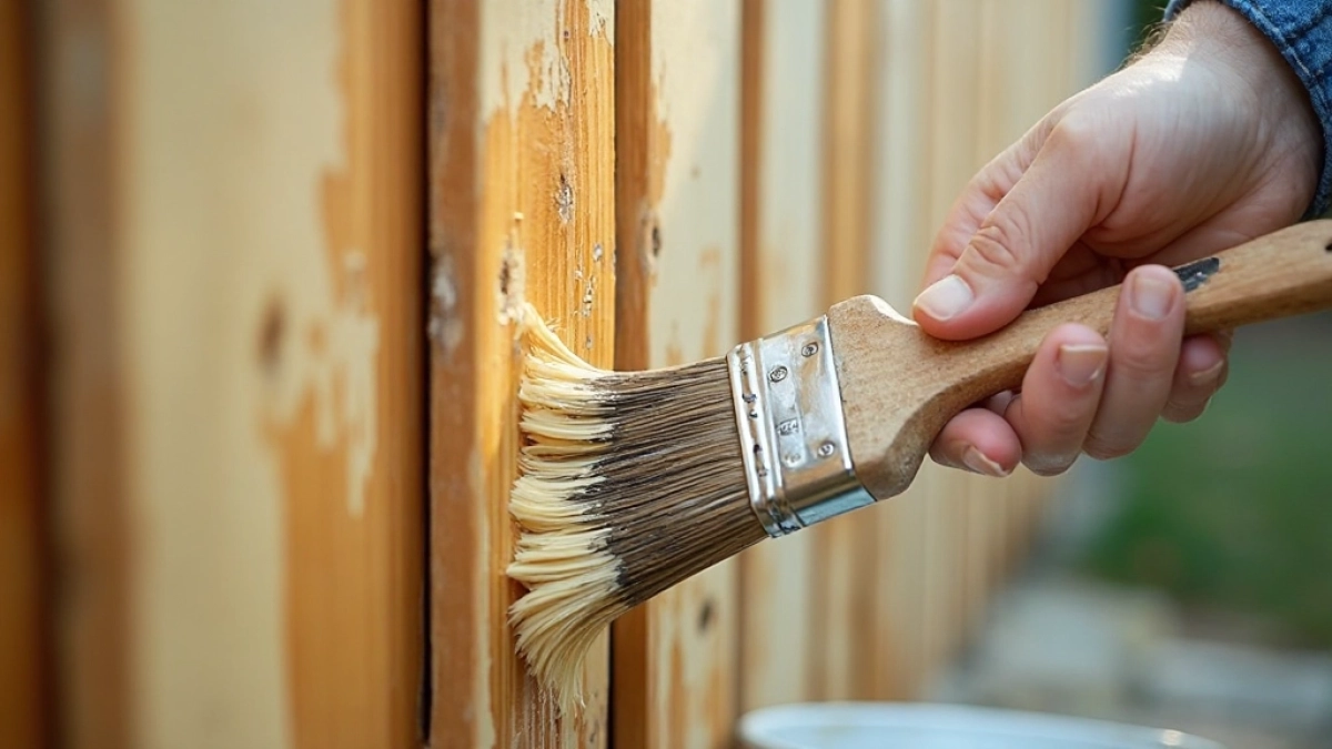 Malowanie ogrodzenia pędzlem cena