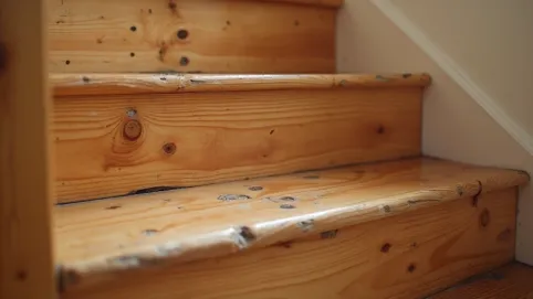 Czym pomalować schody drewniane