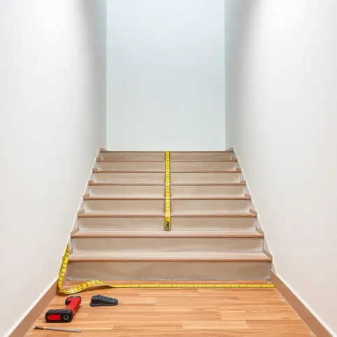 Jak obliczyć powierzchnię klatki schodowej do malowania