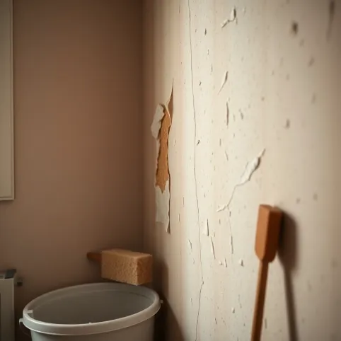 Jak przygotować ścianę do malowania po tapecie