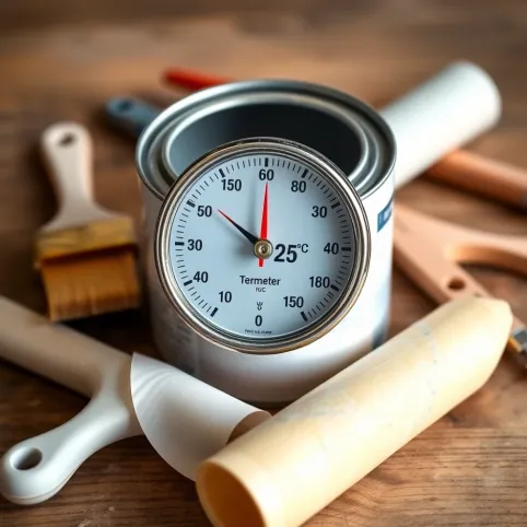 Jaka temperatura do malowania