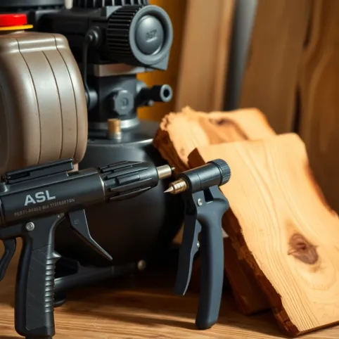 Jaki kompresor do malowania drewna