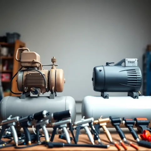 Jaki kompresor do malowania olejowy czy bezolejowy