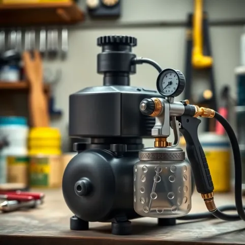Jaki kompresor do malowania pistoletem