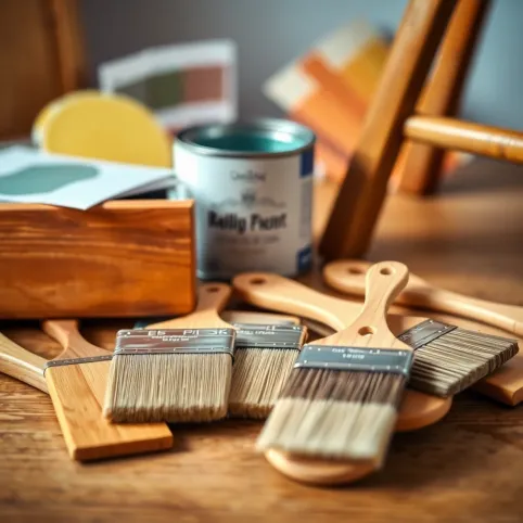 Jaki pędzel do malowania mebli