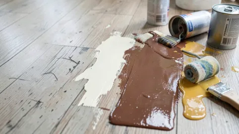 Malowanie paneli podłogowych