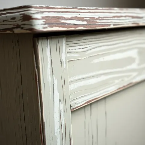 Przecierane meble jak malować